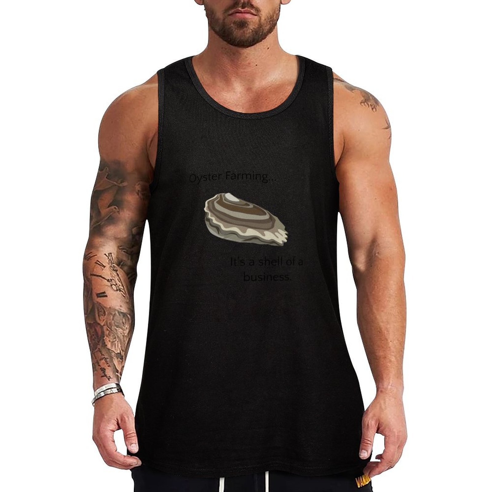 Urban Farming In China - Oyster Farming Tank Top Urban Tank