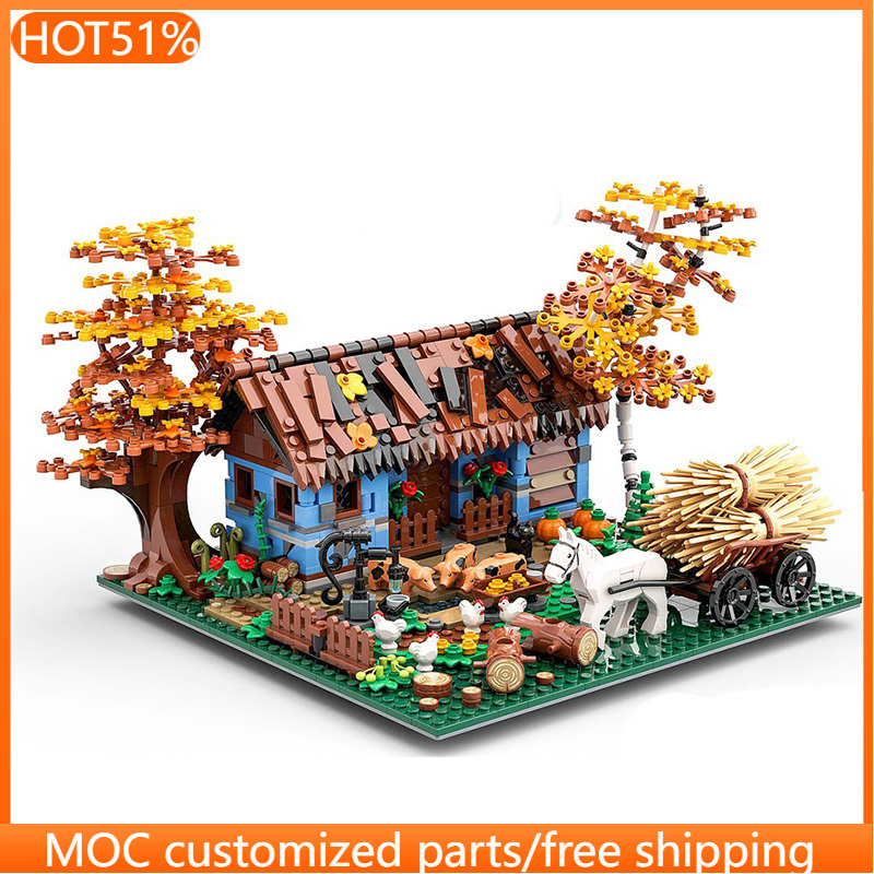 1120 PCS Urban Old Farm House  - Urban Farming Technology review and price