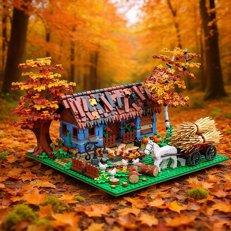 1120 PCS Urban Old Farm House  - Urban Farming Technology review and price